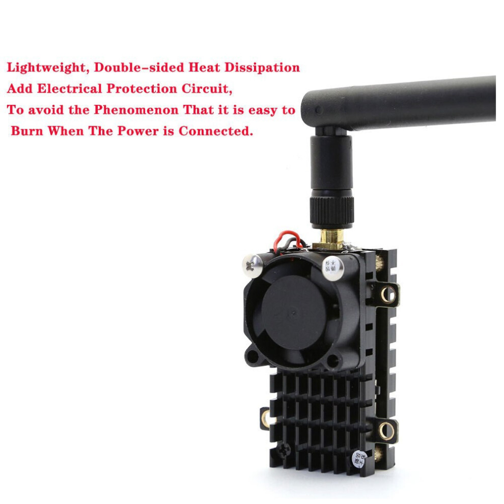 5.8Ghz 2W Fpv Wireless Transmitter Ts582 5.8G 2000Mw Av Audio Transmitter 320997484745