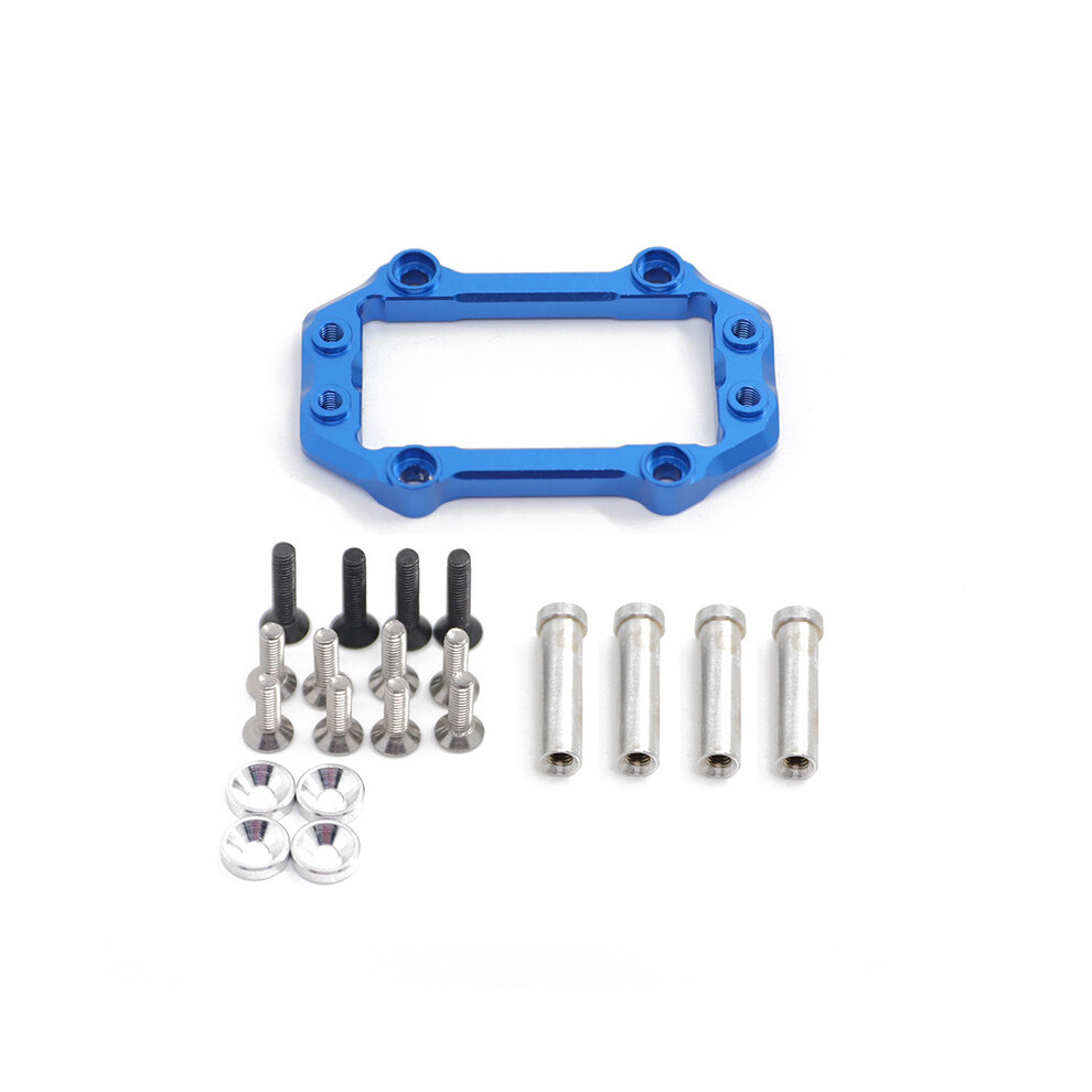 (Blue) Aluminum Steering Servo Mount For Arrma Kraton Outcast Senton Talion Typhon Blue 320997489955