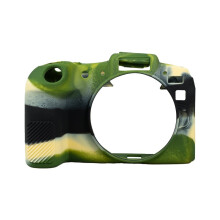(Camouflage) R8 Top Texture Rubber Silicone Case Body Cover Skin for Canon EOS R8 Camera