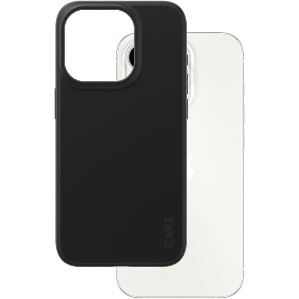Panzer Glass Care Fearlessly Fashionable Case For Iphone 15 Pro 6.1" - 1430 Black 5715685005657
