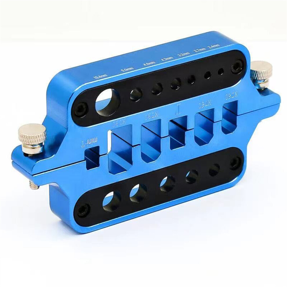 (Blue) Multifunctional Welding Insulate Station Aluminum Alloy Soldering Jig Rc Tools 320997484769