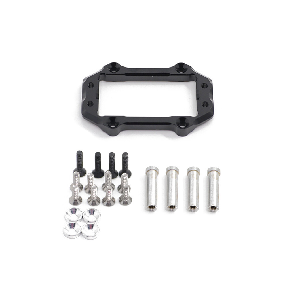 (Black) Aluminum Steering Servo Mount For Arrma Kraton, Outcast, Senton, Talion, Typhon Black 123643881246