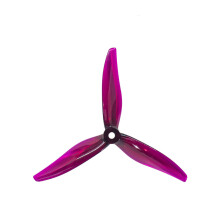 (Purple) Hurricane 51377 5in 3-Blade Paddle Propeller with 5mm Mounting Hole