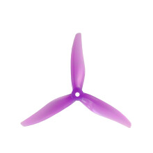 (Translucent Purple) Hurricane 51377 5" 3-Blade Paddle Propeller with 5mm Mounting Hole