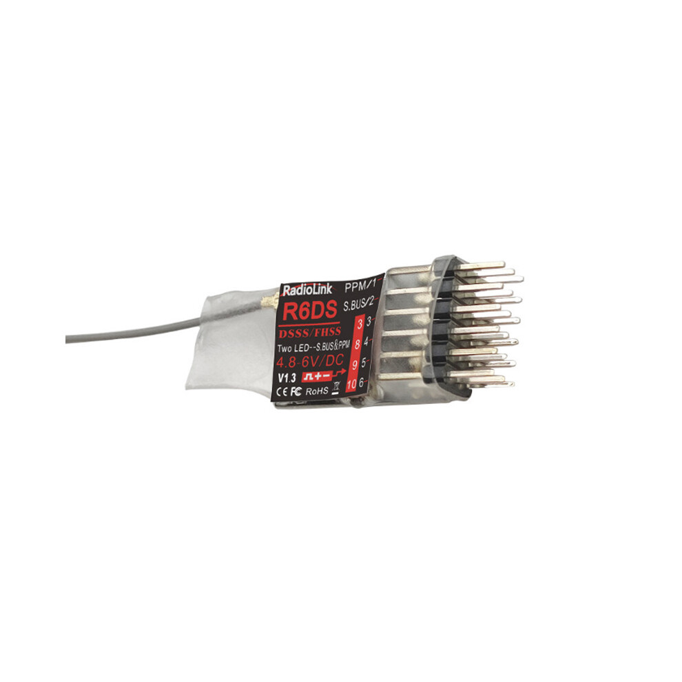 (R6ds(6Ch)) 2.4G 6Ch/10Ch R6ds/R6dsm Receiver For Radiolink At9 At10 Transmitter 320997484790