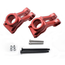 (Red) Rear Axle Cup for ARRMA 1/5 KRATON Outcast 8S BLX ROLLER Aluminum Rear Seat