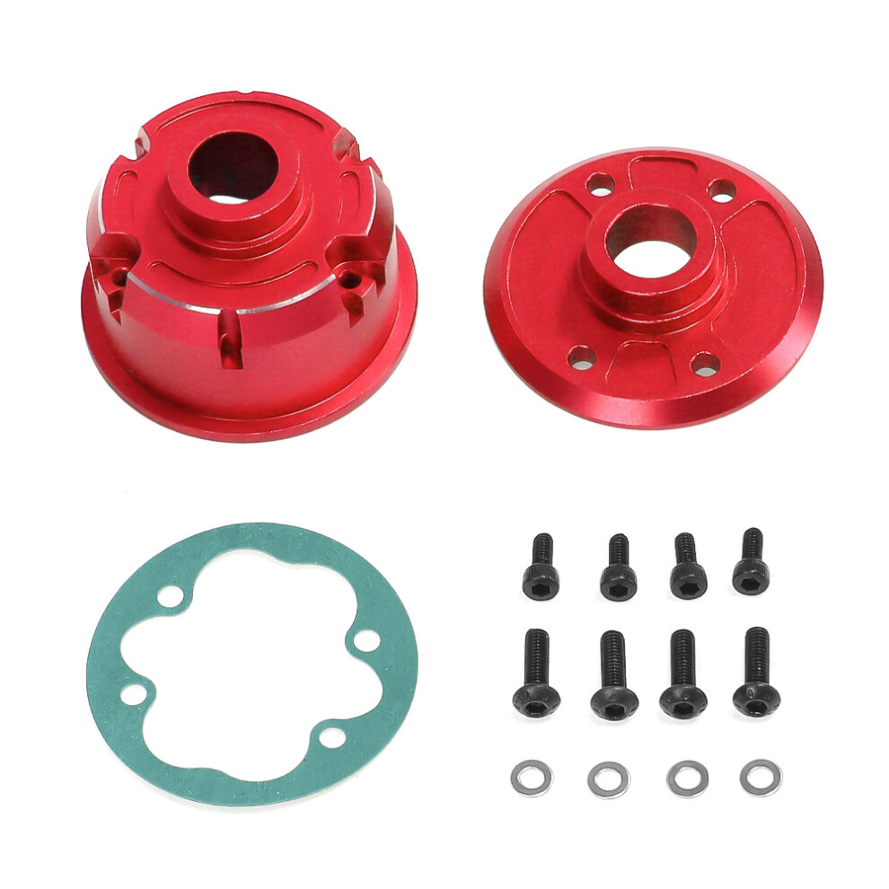 (Red) Alloy Center Diff Case Ara311166 For Arrma 1/10 Kraton Outcast 4S 1/8 Mojave Red 320997490326