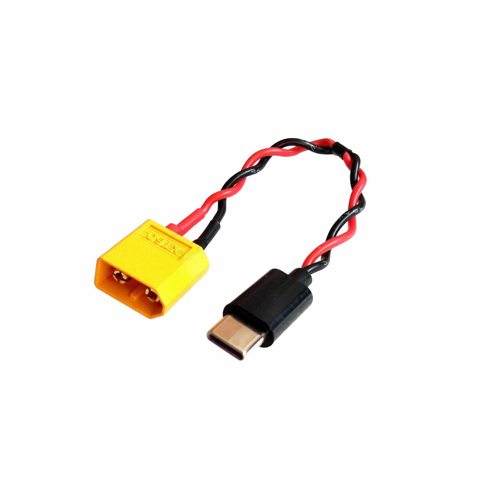 Xt60 To Type-C Input Power Cable - Connection Cable For Xt60 Power Supply 113121440249