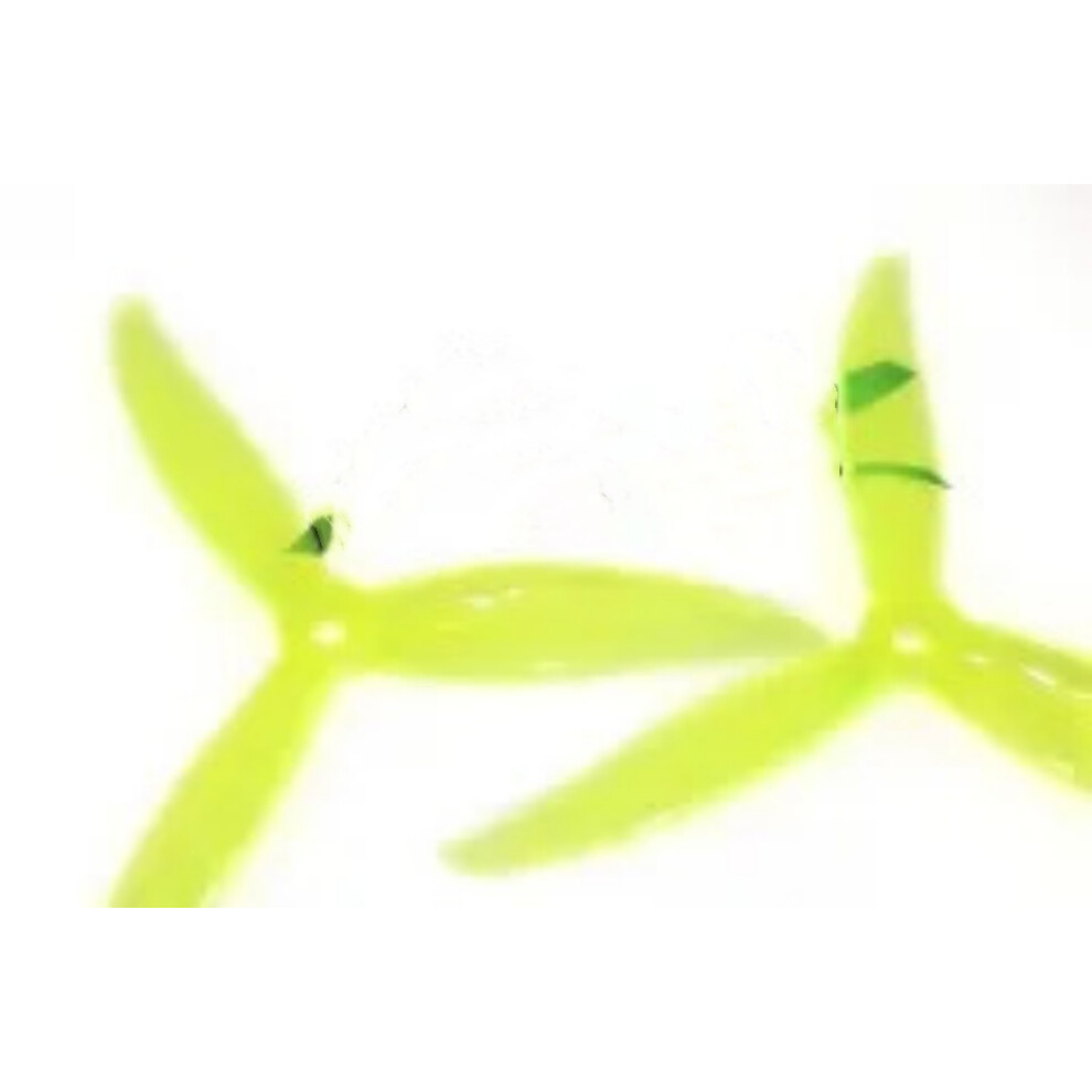 (Yellow) Hq Prop Mck 5.1Inch 3 Blade Propeller For Fpv Racing Freestyle Drone (2Cw+2Ccw) Yellow 320997490111