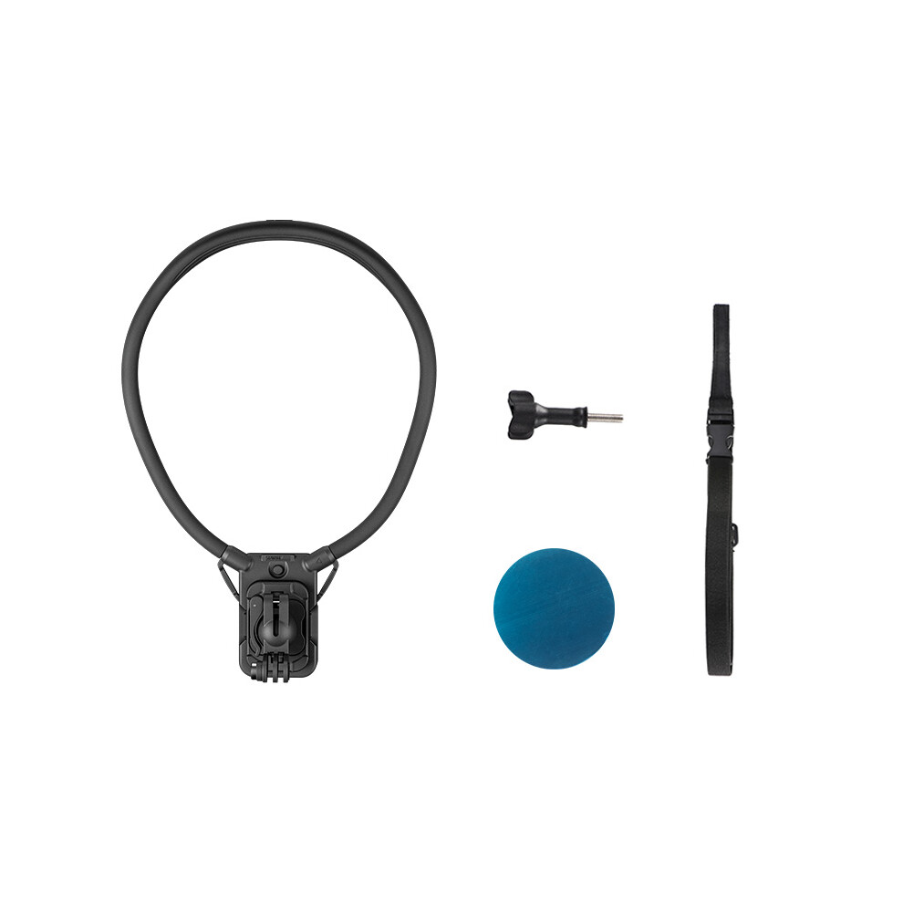 (With chest strap) First-person View Magnetic Neck Mount for DJI Pocket/Action/Insta360 Series