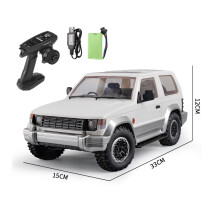 (White) LD1297 Simulation 1:14 Climbing Buggy DIY Model Wireless 4WD RC Car Toys