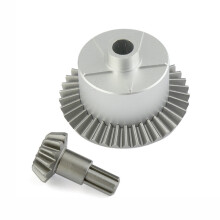 (Silver) Upgraded Metal Front & Rear Differential Gears for ARRMA 1/8 & 1/10 RC Cars