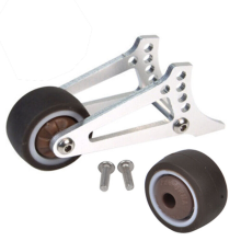 Aluminum Upgrade Parts for 1/10 Tamiya RC CW-01 Beetle - Head-Up Wheel Enhancements