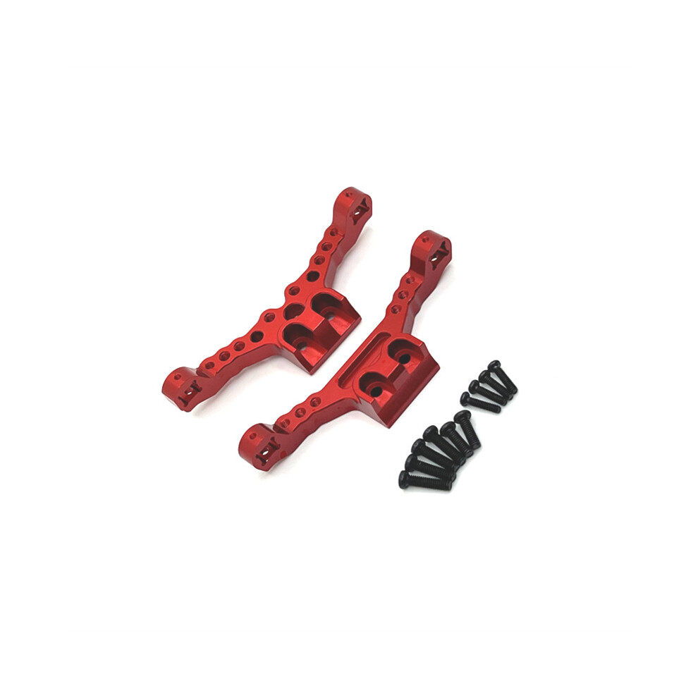 (Red) Scy 1/18 Rc Car 18101 18102 Metal Upgrade Front & Rear Shock Mounts Red 123643888306