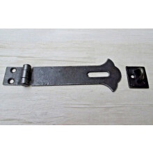 Butterfly Hasp And Staple Antique Iron
