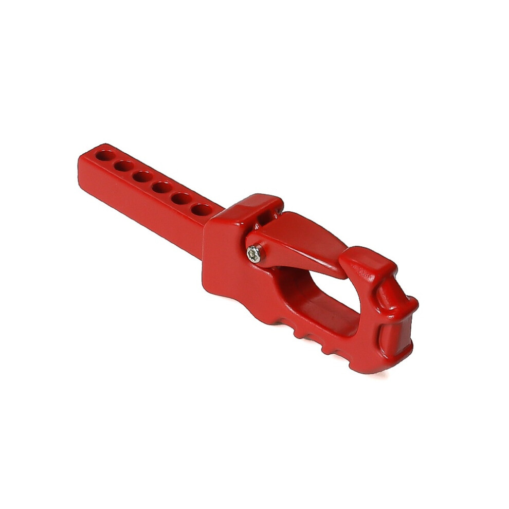 (Red) For Trx4 Scx10 Km Tank 1/10 1/8 Rc Climbing Car Tail Hook Towing Rescue Hook Red 320997490357