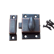 Large Steel cupboard catch 55mm Antique Copper