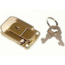 Toggle Catch Small Locking Brass by Ironmongery World