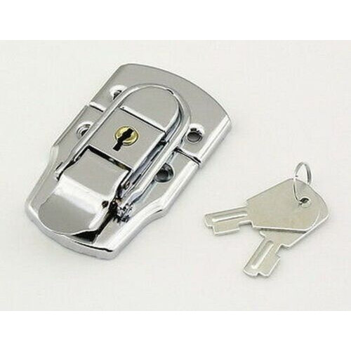 Toggle Catch Large Locking Silver by Ironmongery World