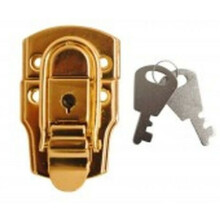 Toggle Catch Large Locking Brass by Ironmongery World