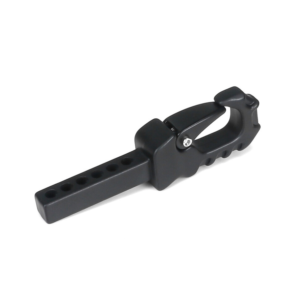 (Black) For Trx4 Scx10 Km Tank 1/10 1/8 Rc Climbing Car Tail Hook Towing Rescue Hook Black 320997490388