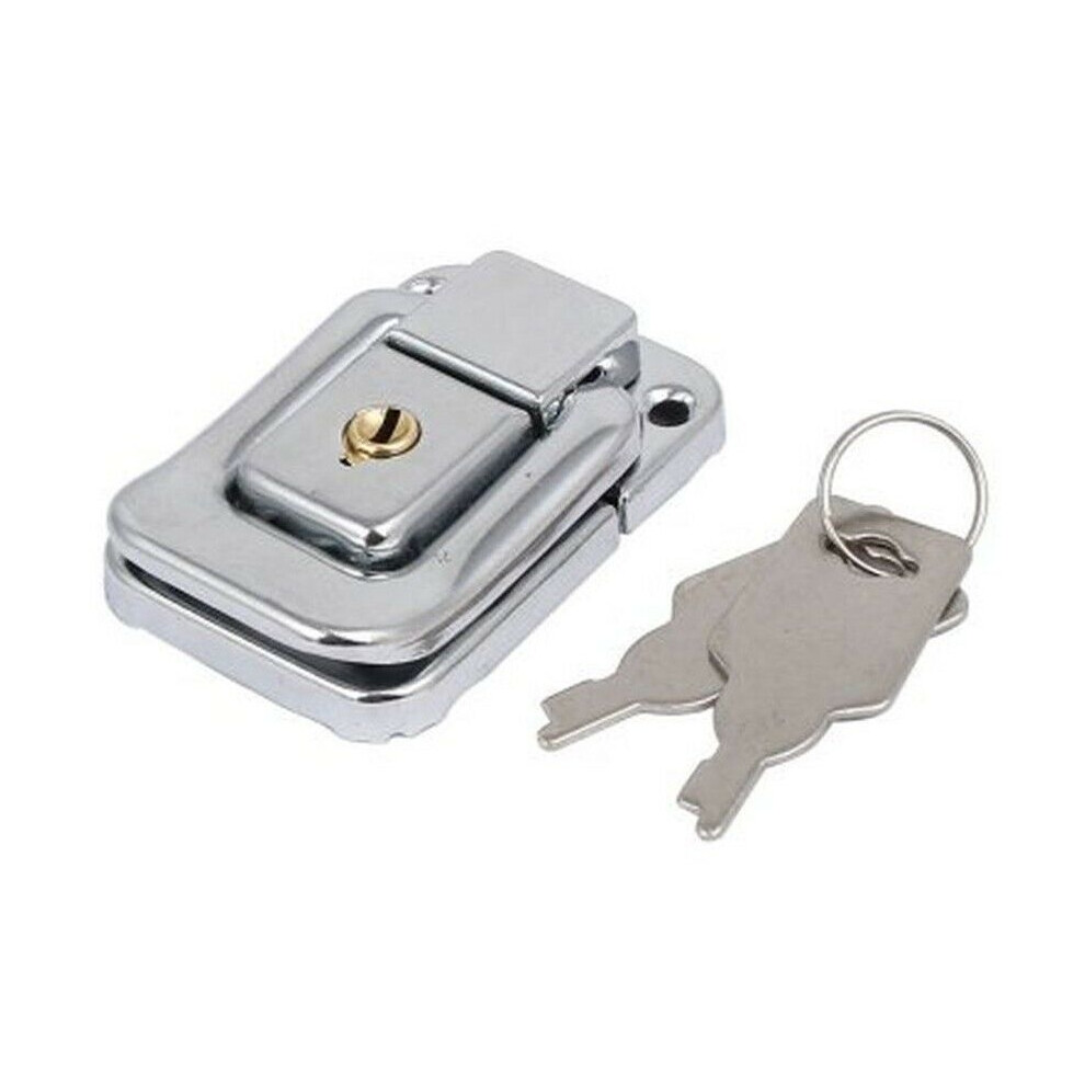 Toggle Catch Small Locking Silver By Ironmongery World 5057067960384