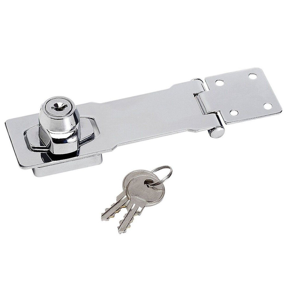 4" Van Locking Hasp By Ironmongery World 5057067960131