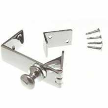 Counter Flap Catch Polished Chrome by Ironmongery World