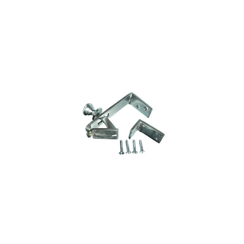 Counter Flap Catch Satin Chrome By Ironmongery World 5057067952846