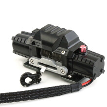 ((B)Winch) 1PCS Metal Electric Winch for 1/10 RC Car Crawlers - TRX-4, SCX10, 90046, D90, W90