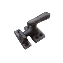 Old Showcase Lock Latch Antique Iron by Ironmongery World