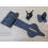 Hasp And Staple Spear Head Black by Ironmongery World 1