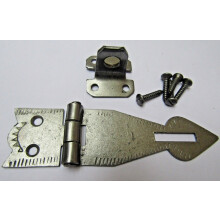 Hasp And Staple Arrow Head Antique Iron