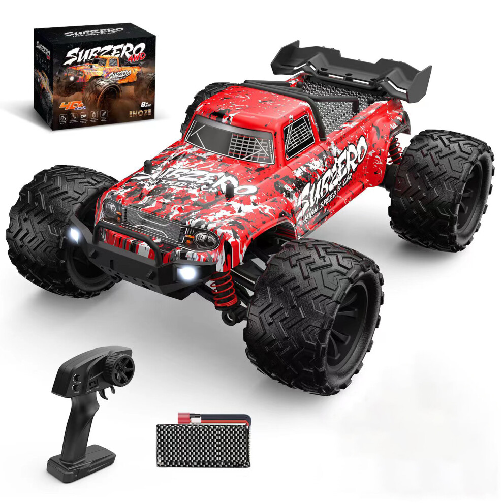 ( Semi Truck) 4Wd Racing Car 40Km/H High Speed Car 2.4Ghz Remote Control Drift Car Truck Gifts Red 320997490494