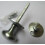 Satin Chrome Oval Thumbturn For Bathroom Handle 1