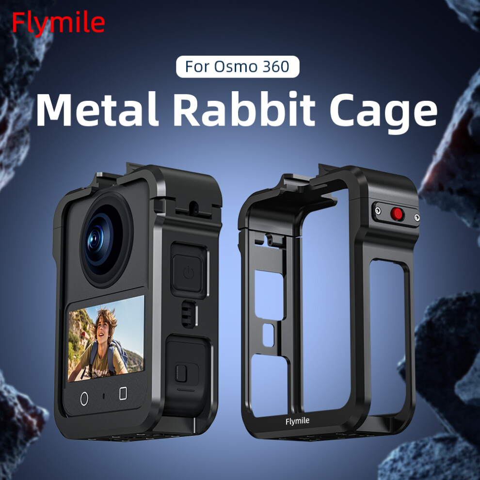 Multifunctional Expansion Protection Rabbit Cage Metal Frame For Dji Osmo 360 320997474371
