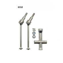(Front Axle) Upgraded Metal Front & Rear Drive Shaft CVD for SCY 16101, 16102, 16103, 16201 Parts