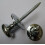 Polished Chrome Privacy Thumbturn only by Ironmongery World 1