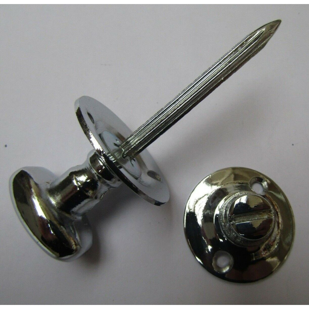 Polished Chrome Privacy Thumbturn Only By Ironmongery World 5057067890728