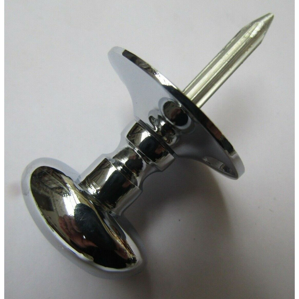 Polished Chrome Oval Thumbturn Only By Ironmongery World 5057067890711