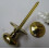 Polished Brass Privacy Thumbturn only by Ironmongery World 1