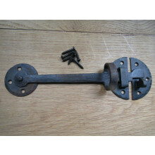 8'' Hand forged Gothic Blacksmith door latch by Ironmongery World
