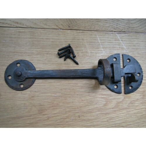 8'' Hand forged Gothic Blacksmith door latch