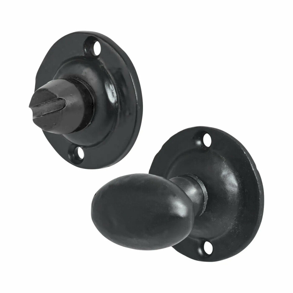 Black Antique Privacy Thumb Turn By Ironmongery World 5055979718024