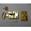 Bathroom door Indicator bolt Polished Brass 1
