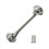 6" Plain Cast Iron Cabin Hook Galvanised by Ironmongery World 1