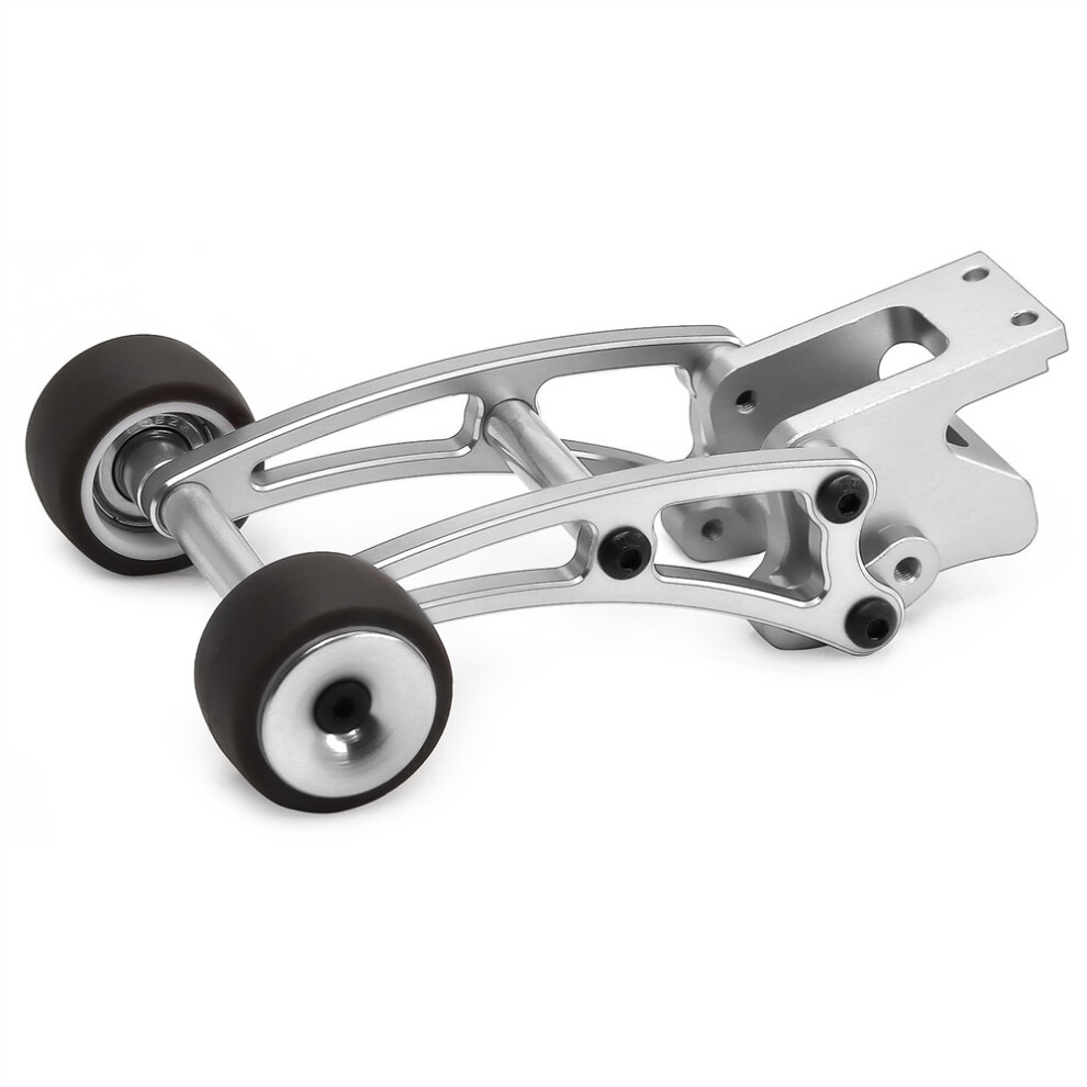 (Silver) Aluminium Alloy Bearing Wheelie Bar Parts For Mjx 1/14 14209 14210 Rc Car Silver 320997474180