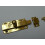 Vintage Small Knob Bolt Polished Brass 1