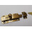 Vintage Small Knob Bolt Antique Brass 1