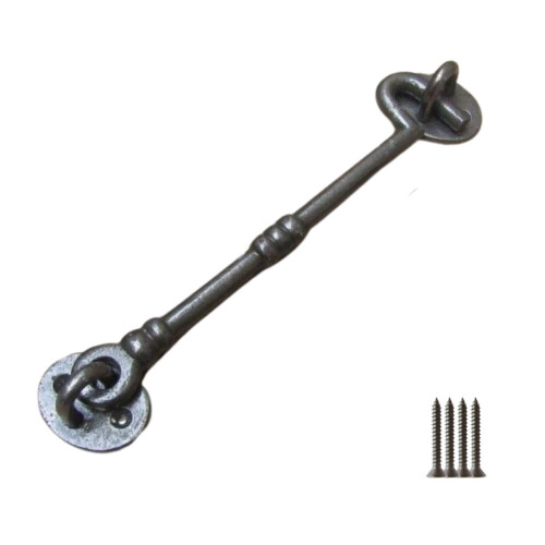 8" Knotted Cast Iron Cabin Hook by Ironmongery World
